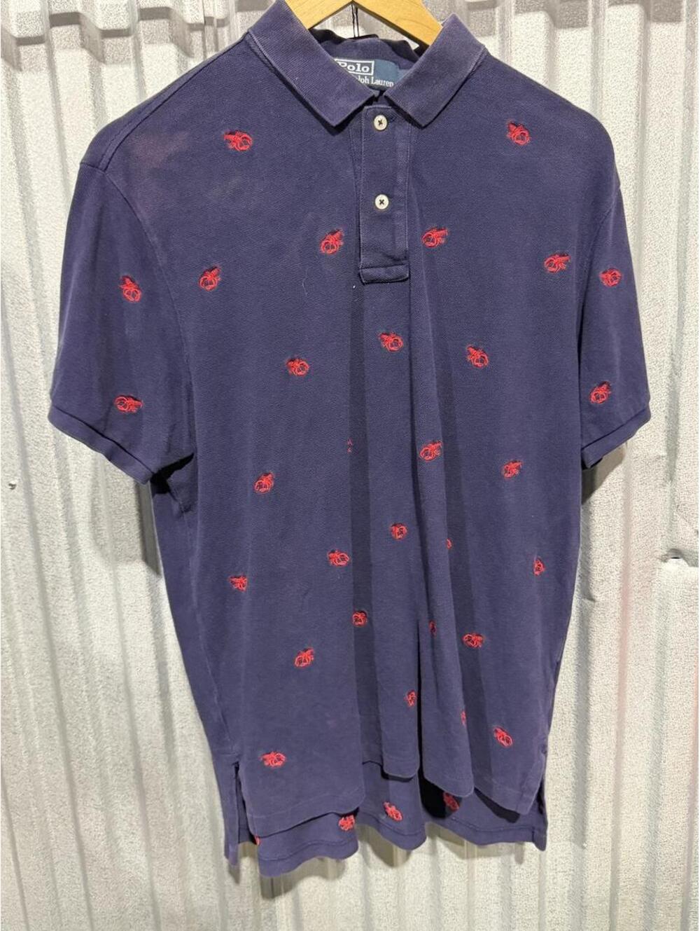 🦞 Polo Ralph Lauren All-Over Lobster Embroidered Polo 🦞